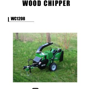 Frontier Wood Chipper WC1208 Operators Manual 2012