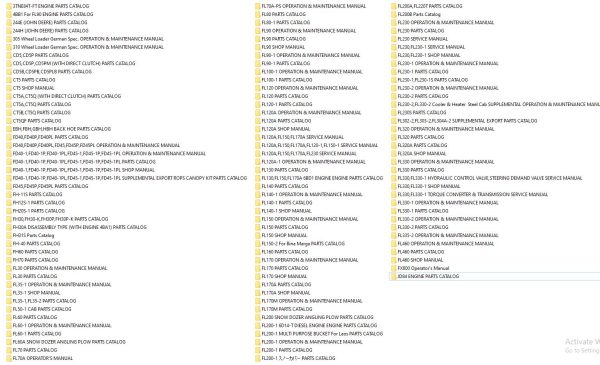 Furukawa Wheel Loader 2.11 GB PDF Operation Shop Manual Parts Catalog 1