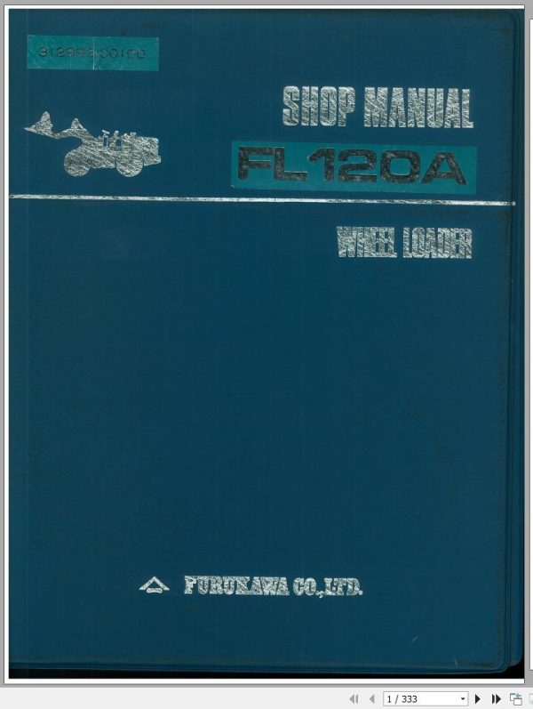 Furukawa Wheel Loader 2.11 GB PDF Operation Shop Manual Parts Catalog 3