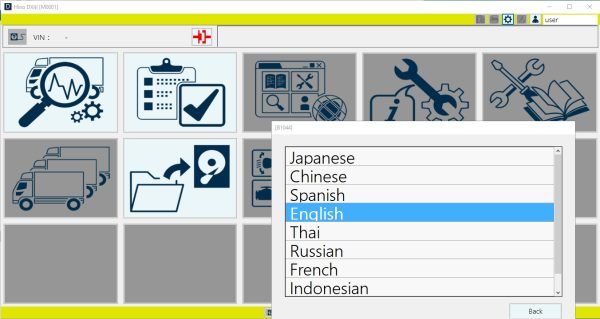 Hino Diagnostic Explorer 3 Hino DXIII Ver.1.24.4 06.2024 Diagnostic Software 3