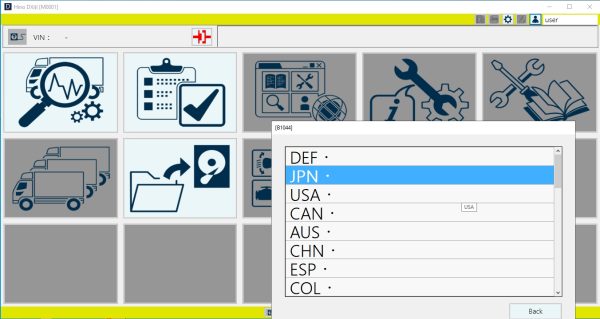 Hino Diagnostic Explorer 3 Hino DXIII Ver.1.24.4 06.2024 Diagnostic Software 7