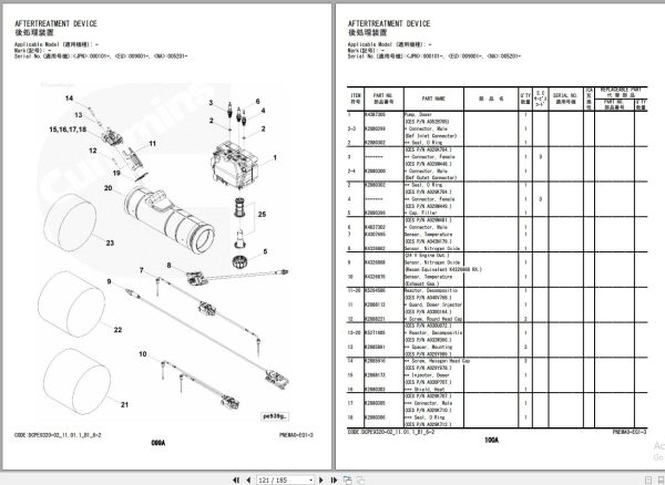 Hitachi Cummins Engine Collection PDF Parts Catalog 5 1