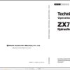 Hitachi Excavator ZX75US 7 Parts Operation Technical Workshop Manual 2