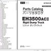Hitachi Rigid Dump Truck EH3500ACII Parts Catalog