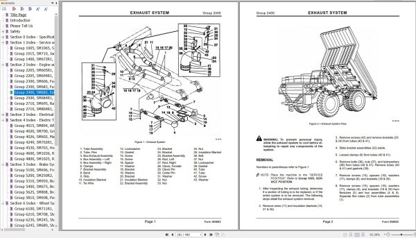 Hitachi Rigid Dump Truck EH4500 2 Workshop Manual 1