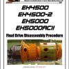Hitachi Rigid Dump Truck EH4500 to EH5000ACII Final Drive Disassembly Proceduce