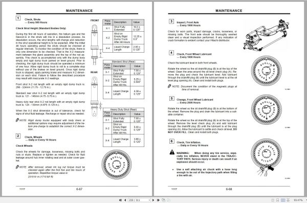 Hitachi Rigid Dump Truck EH5000 3 Operator Manual 1