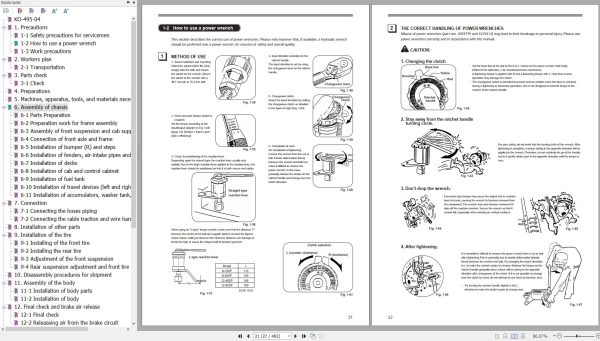Hitachi Rigid Dump Truck EH5000AC 3 Assembly Procedure Manual 1