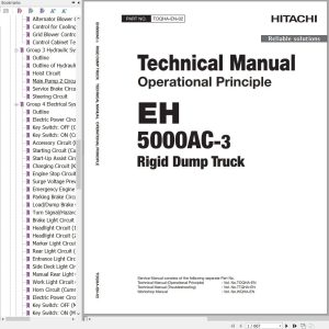 Hitachi Rigid Dump Truck EH5000AC 3 Technical Manual