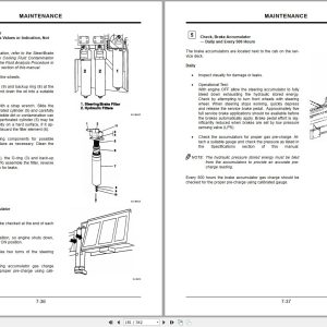 Hitachi Rigid Dump Truck EH5000ACII Operator Manual 1
