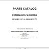 Hitachi Rigid Dump Truck EH5000ACII Parts Catalog