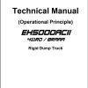 Hitachi Rigid Dump Truck EH5000ACII Technical Manual