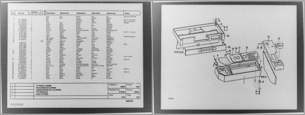 Hitachi Rigid Dump Truck EH600 353TD Parts Catalog 1