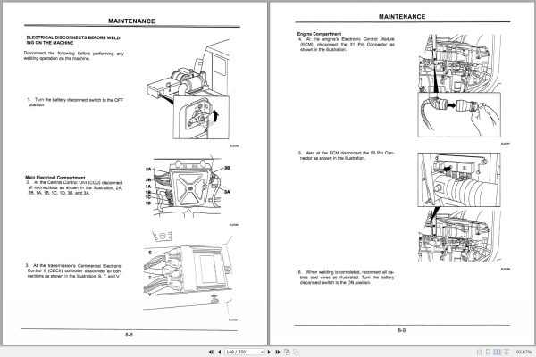 Hitachi Rigid Dump Truck EH700 2 Operator Manual 1