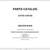 Hitachi Rigid Dump Truck EH750 3 8R1AB Parts Catalog