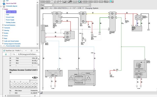 Honda Freed GB5 GB6 2017 2024 Electrical Wiring Diagrams 2