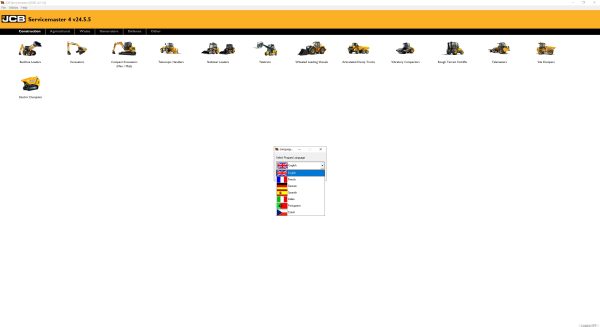 JCB ServiceMaster4 06.2024 V24.5.5 Diagnostic Tool 7