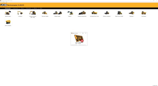 JCB ServiceMaster4 06.2024 V24.5.5 Diagnostic Tool 8