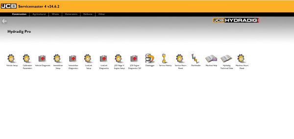 JCB ServiceMaster4 07.2024 V24.6.2 Diagnostic Tool 10