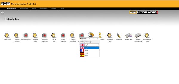 JCB ServiceMaster4 07.2024 V24.6.2 Diagnostic Tool 12