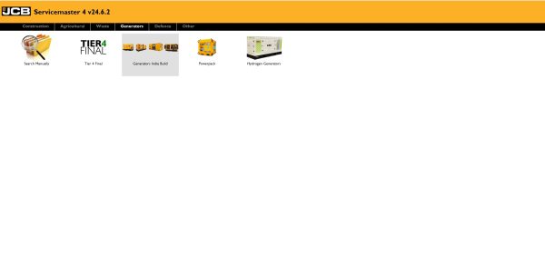 JCB ServiceMaster4 07.2024 V24.6.2 Diagnostic Tool 5