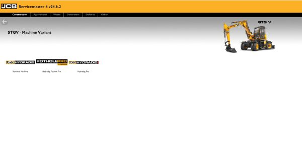 JCB ServiceMaster4 07.2024 V24.6.2 Diagnostic Tool 9