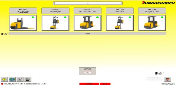 Jungheinrich EKS 110 2022 Judit 4.37 Project Database