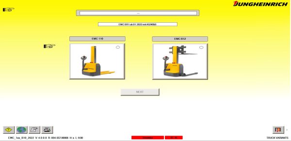 Jungheinrich EMC 1xx B10 2022 Judit 4.37 Project Database