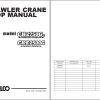 Kobelco Crawler Crane CK2750G 2 CKE2500G Shop Manual S5JD05001ZE02 1