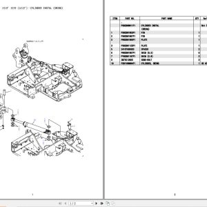 Kobelco Mini Excavator SK55SRX-6E Parts Catalog Kobelco Mini Excavator Sk55Srx 6E Parts Catalog 2