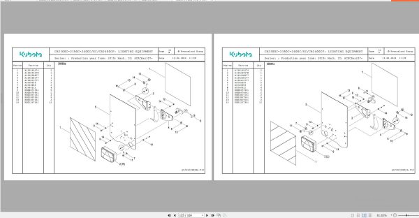 Kobuta Agricultural 17.4 GB PDF Spare Parts Manual 62518e72675acb98d