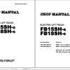 Komatsu Forklift FB1518SH 6 ABX Shop Manual