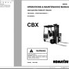 Komatsu Forklift FB35Z354555SH G 1 CBX Shop Operation Maintenance Manual
