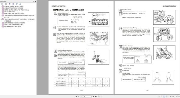 Komatsu Forklift FD100115135150E160E 6 EX Shop Manual 2