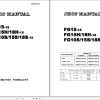 Komatsu Forklift FG101518CHT 15 ZA Shop Manual
