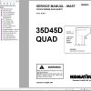 Komatsu Forklift FG20 25 30SHT 12 Shop Manual 1