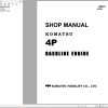 Komatsu Forklift FGD101518CHT 14 XXA Shop Manual 2