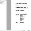 Komatsu Forklift FGD354045CTZ 4 XXC Parts Shop Manual 2