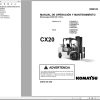 Komatsu Forklift FGD404550ACTZ 8 CX20 Service Parts Shop Operation Manual