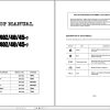 Komatsu Forklift FGD4045CTZ 7 CX Parts Shop Manual