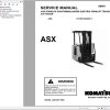 Komatsu Forklift FS15S18S 20S 1 ASX BSX Operation Maintenance Service Manual 1