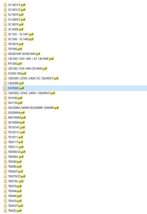 Kubota Agricultural 17.4 GB PDF Spare Parts Manual 5