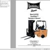Landoll Bendi Forklift AC DS Ciruit Diagram Operation Maintenance Parts Manual 2