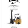 Landoll Bendi Forklift AC DS Series 6 Parts Operation Maintenance Manual 1