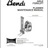 Landoll Bendi Forklift B3 B30 Service Parts Maintenance Operation Manual 3