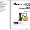 Landoll Bendi Forklift Series IV Service Parts Maintenance Operation Manual 1