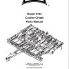Landoll Coulter Chisel 2132 Parts Manual F 1100 0721
