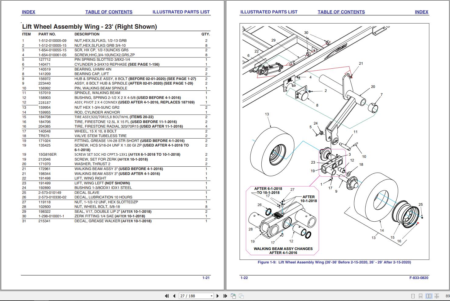 Landoll Disc 6231 Parts Manual F8330820