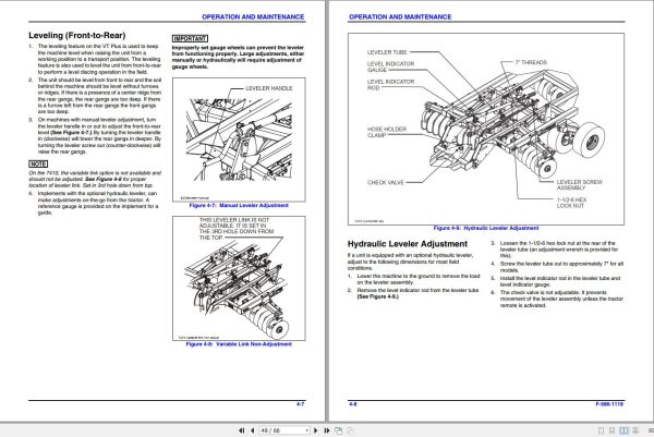 Landoll Disc 7410 VT Plus Operator’s Manual F 586 1118 1