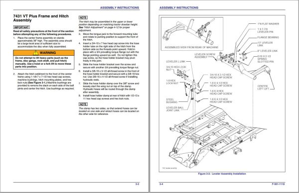 Landoll Disc 7431 VT Plus Operator’s Manual F 561 1118 1